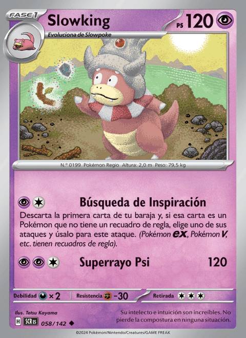 Slowking 058/142 Corona Astral Español