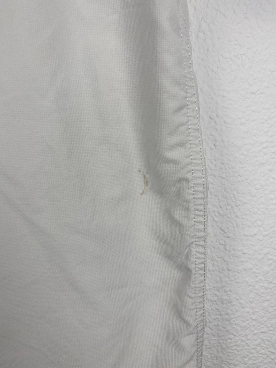 Columbia camisa técnica manga corta beige outdoor vintage — foto 4
