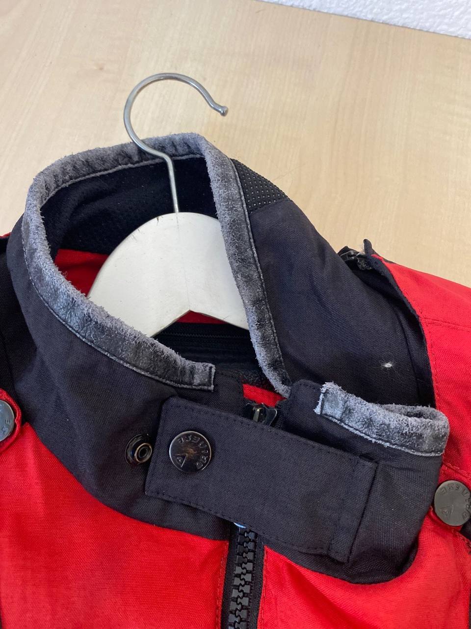 Dainese chaqueta moto textil roja azul Vintage Racing — foto 7