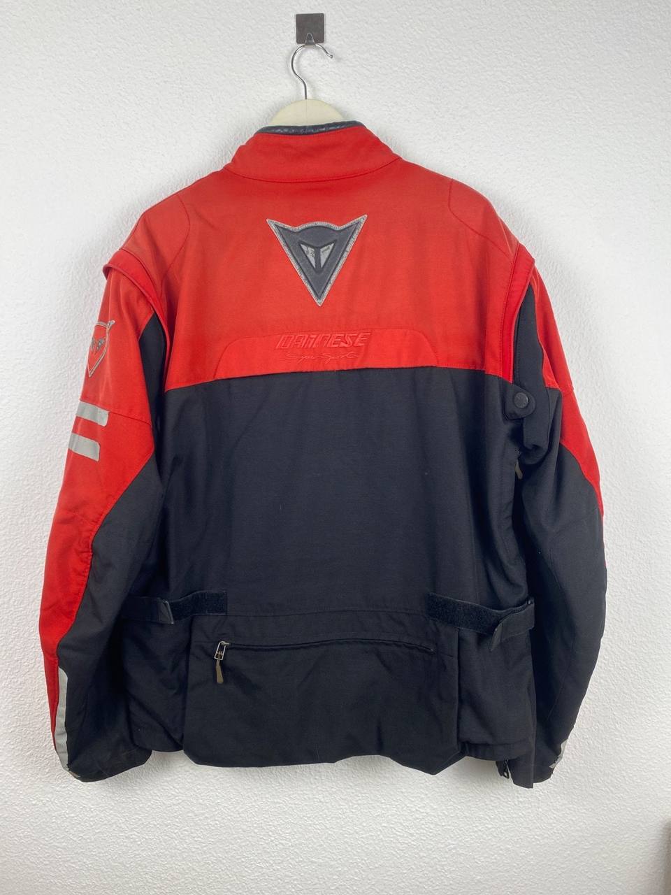 Dainese chaqueta moto textil roja/negra Technical Pocket Vintage — foto 4