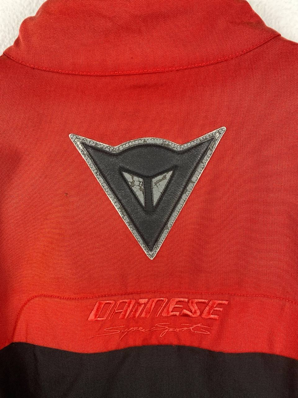 Dainese chaqueta moto textil roja/negra Technical Pocket Vintage — foto 6