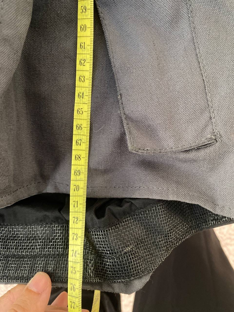 AXO chaqueta moto gris/negra impermeable protecciones — foto 5