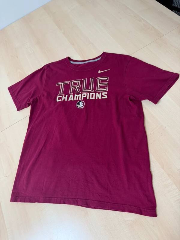 Nike camiseta Florida State Seminoles L NCAA Vintage, burdeos — foto 4