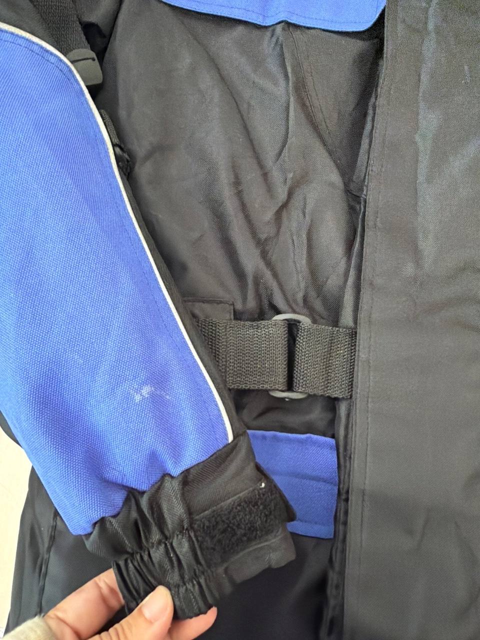 Chaqueta moto Alpine Wear Talla S azul negro Vintage — foto 9