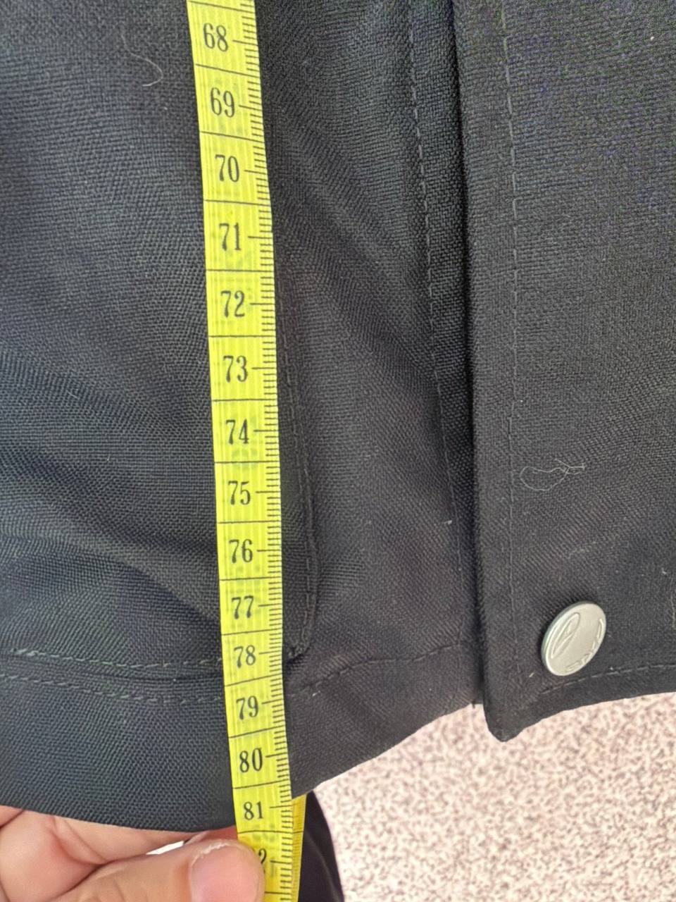 AXO chaqueta moto negra textil impermeable con forro — foto 5