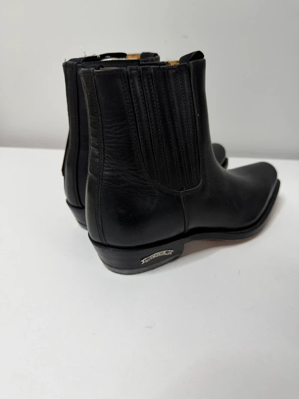 Botines / Botas camperas Sendra Boots cuero negro - Talla 40 - NUEVAS con etiqueta y caja — foto 5