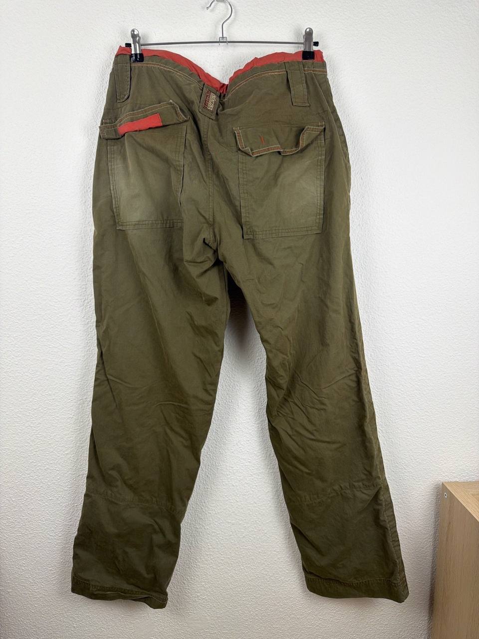 Napapijri pantalón cargo verde oliva vintage talla M/L — foto 2