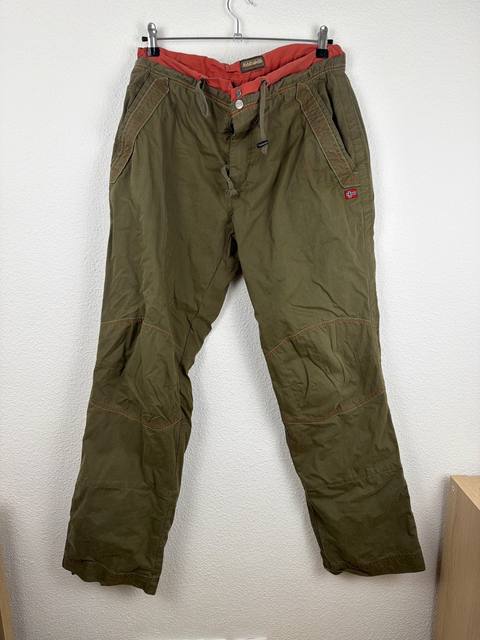 Napapijri pantalón cargo verde oliva vintage talla M/L