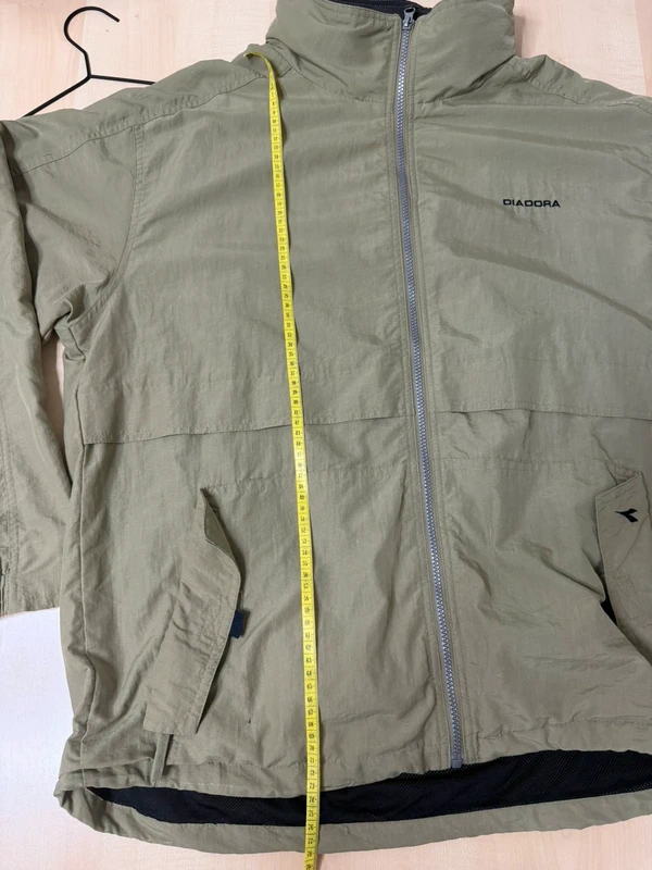 Cortaavientos / Chaqueta Diadora Vintage Verde Oliva - Talla L/XL — foto 2