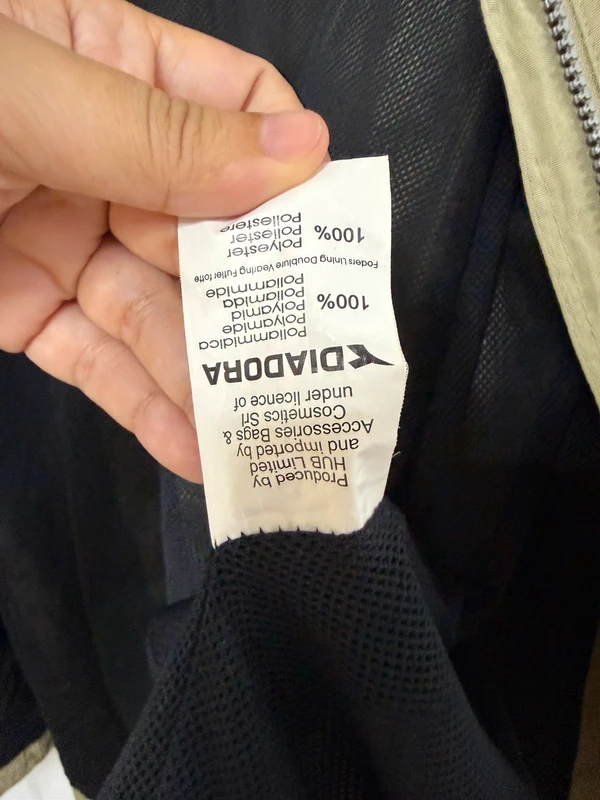 Cortaavientos / Chaqueta Diadora Vintage Verde Oliva - Talla L/XL — foto 5