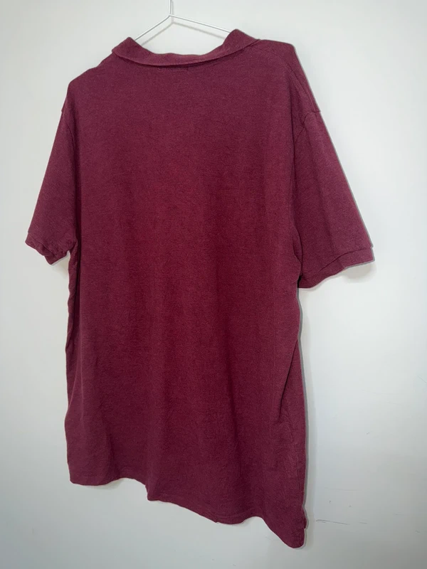 Polo Polo Ralph Lauren Granate / Burdeos Custom Slim Fit - Talla XXL — foto 4