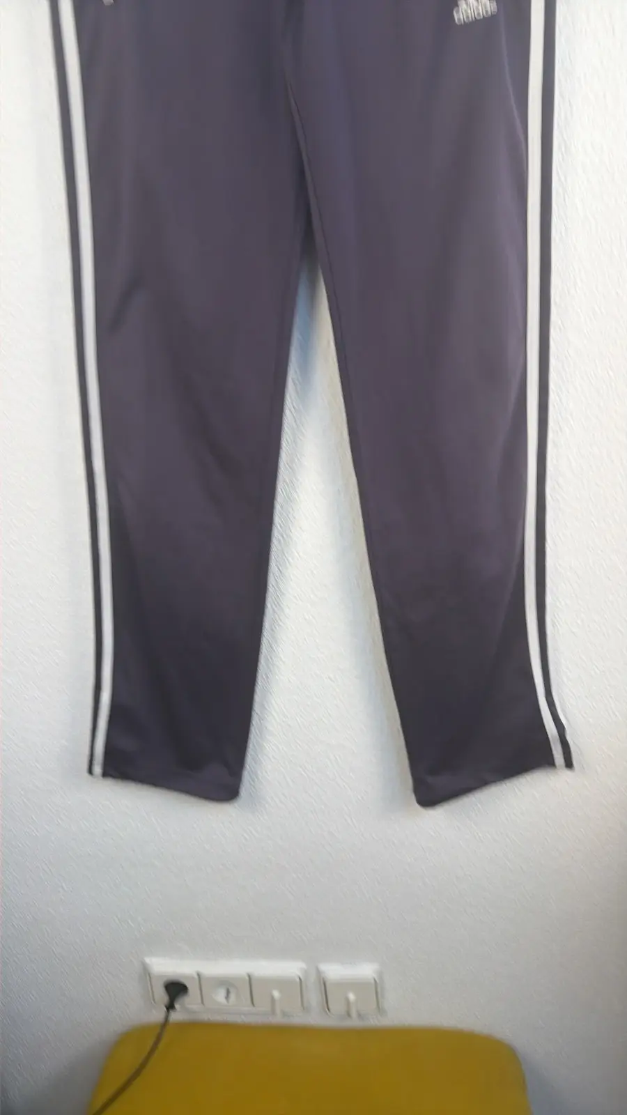 Adidas trackpants mujer talla GB16 XL gris morado 3 rayas