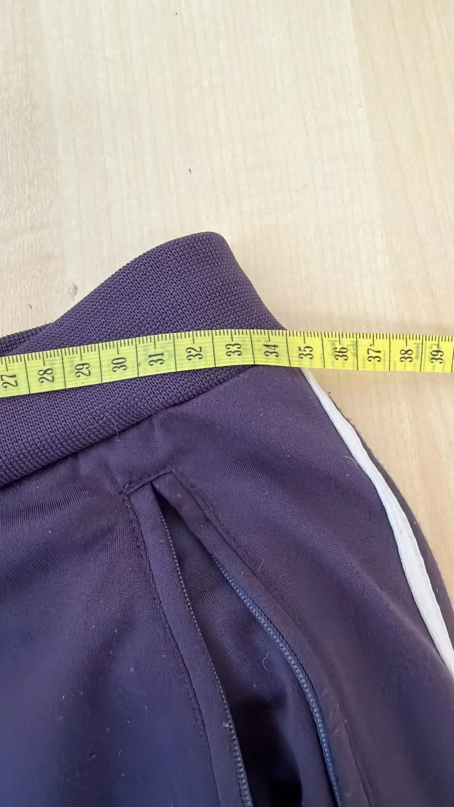 Adidas trackpants mujer talla GB16 XL gris morado 3 rayas — foto 5