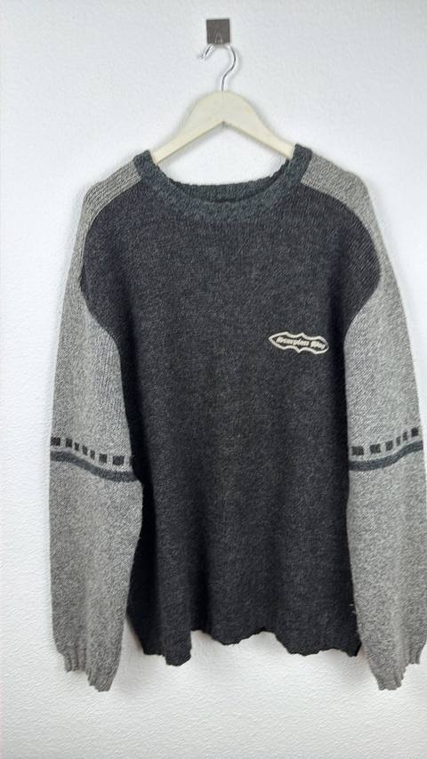 Scorpion Bay jersey punto gris bicolor vintage retro