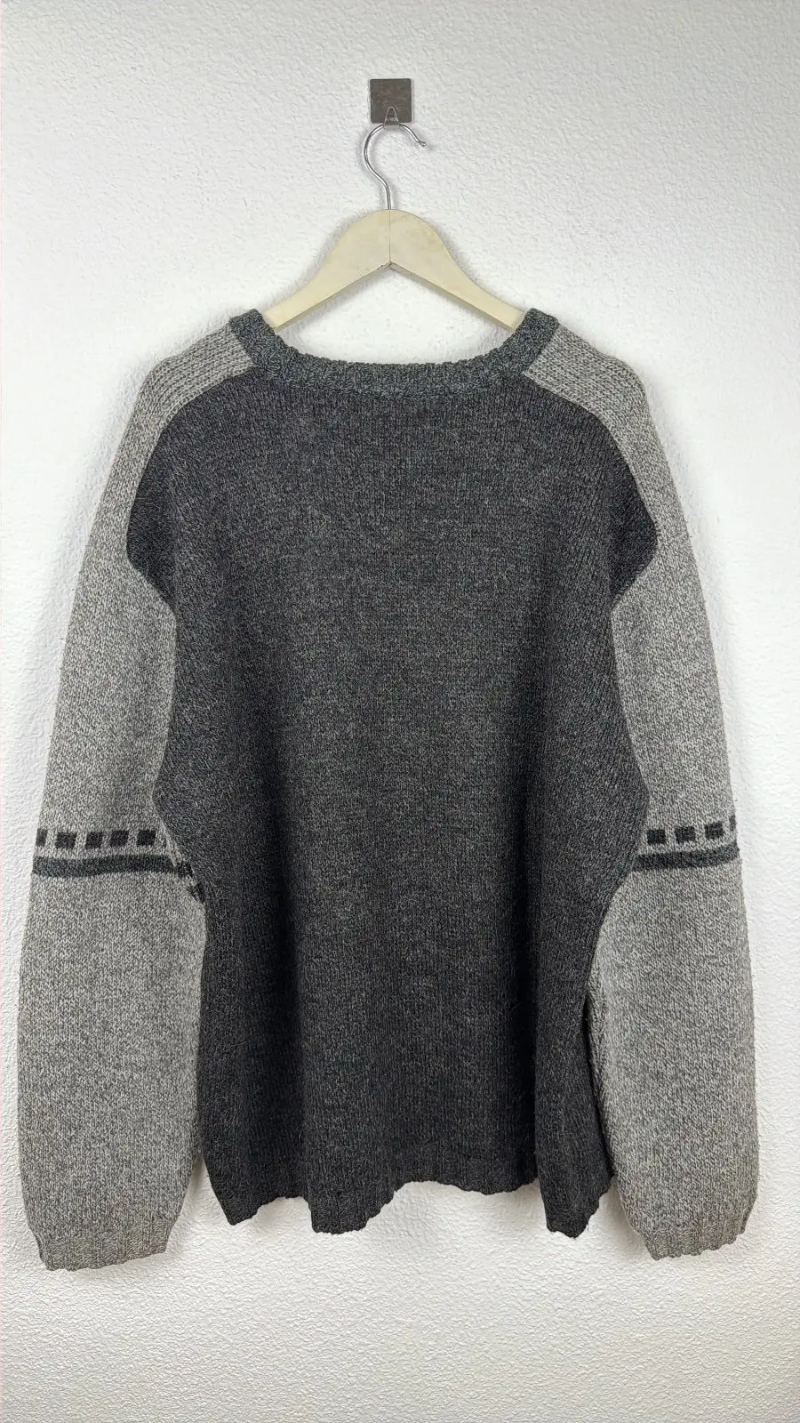 Scorpion Bay jersey punto gris bicolor vintage retro — foto 2