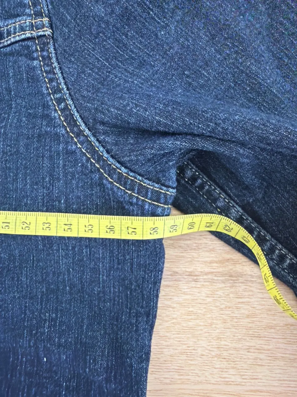 Cazadora vaquera denim trucker Talla L Vintage Azul Oscuro — foto 9