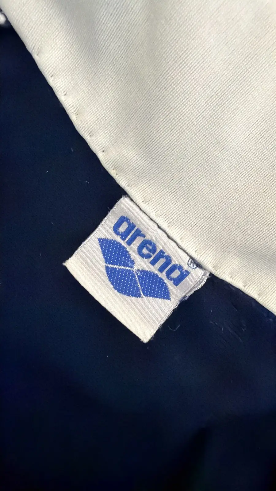 Arena chaqueta chándal track jacket azul marino vintage deporte — foto 3