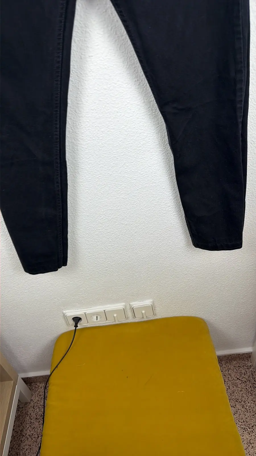 Levi's 521 vaquero negro W30 tiro alto vintage streetwear
