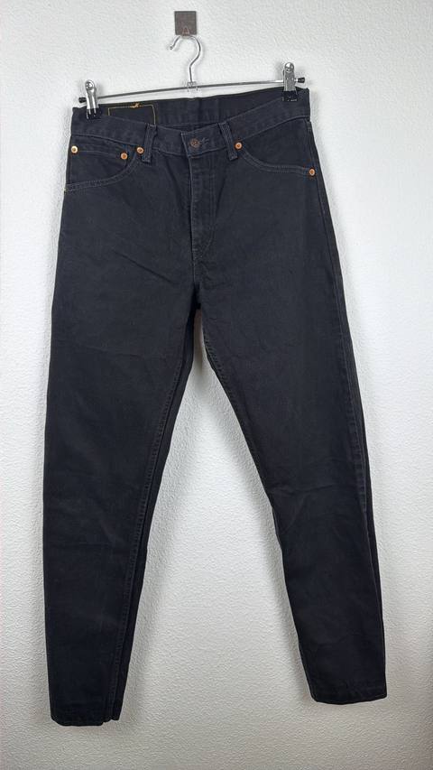 Levi's 521 vaquero negro W30 tiro alto vintage streetwear