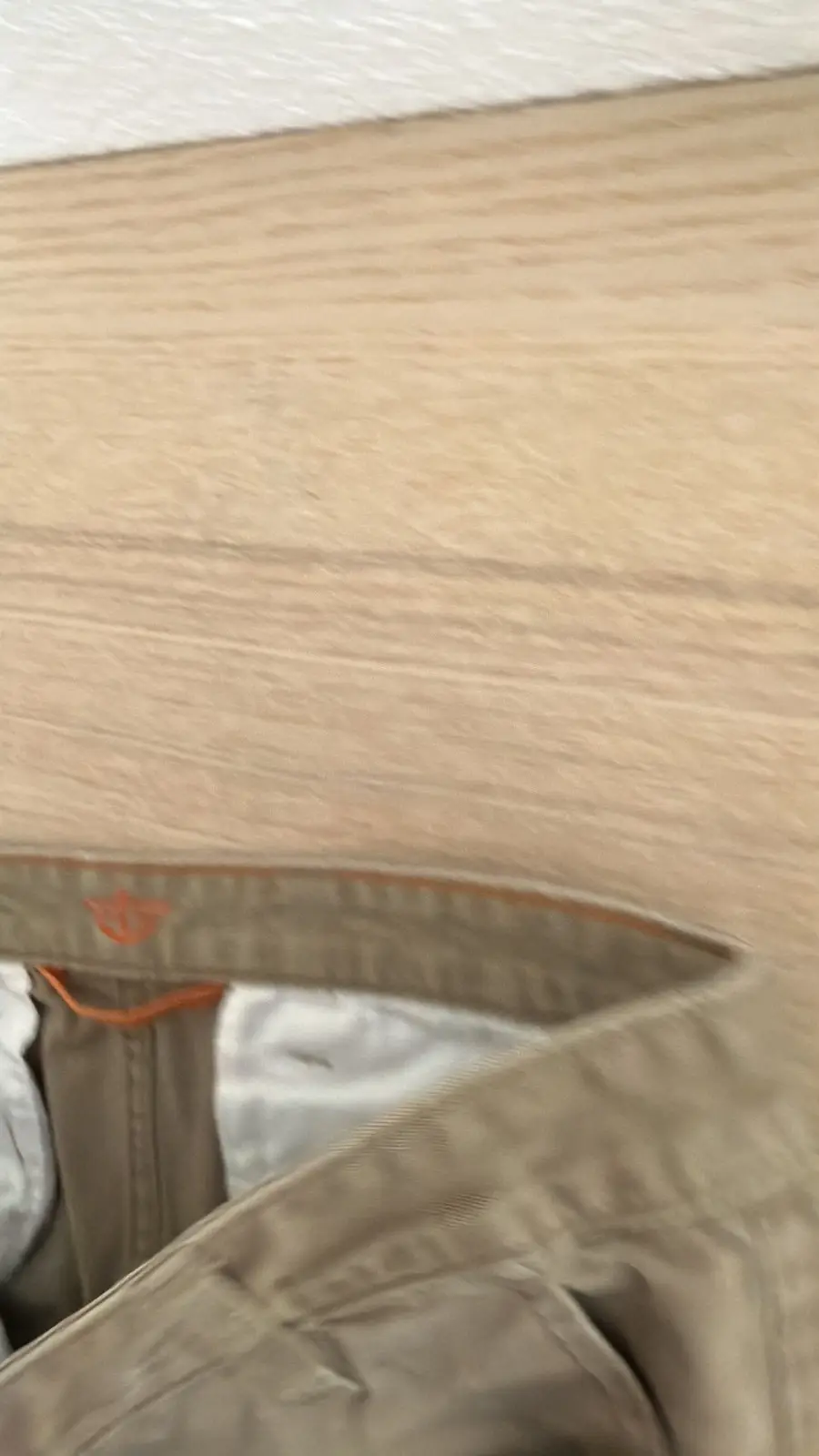 Dockers pantalón chino hombre Talla 33x30 (M) Beige Vintage — foto 4