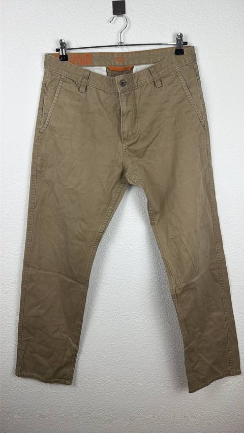 Dockers pantalón chino hombre Talla 33x30 (M) Beige Vintage