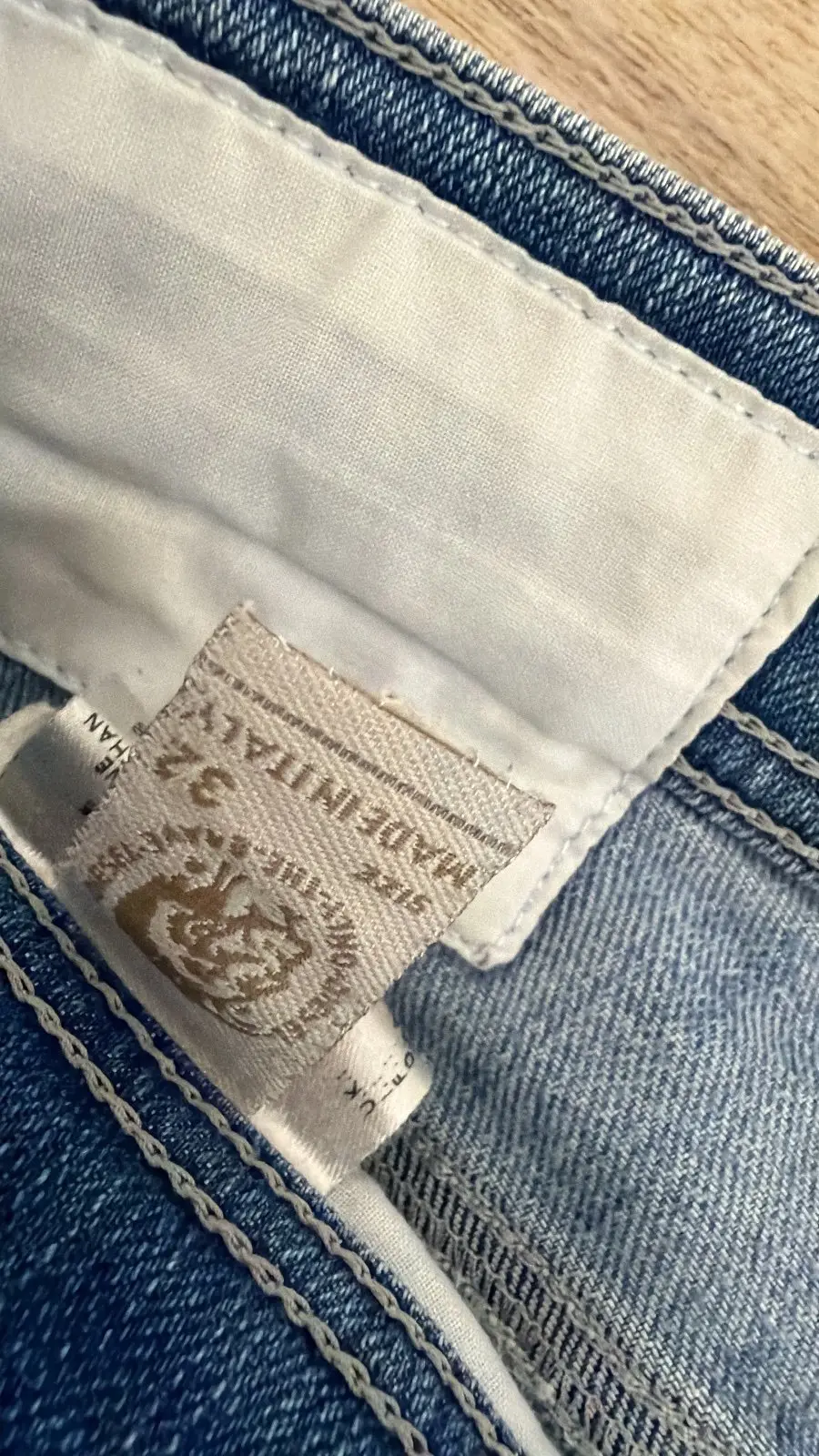 Diesel jeans vaqueros slim desgastados azul claro vintage — foto 4