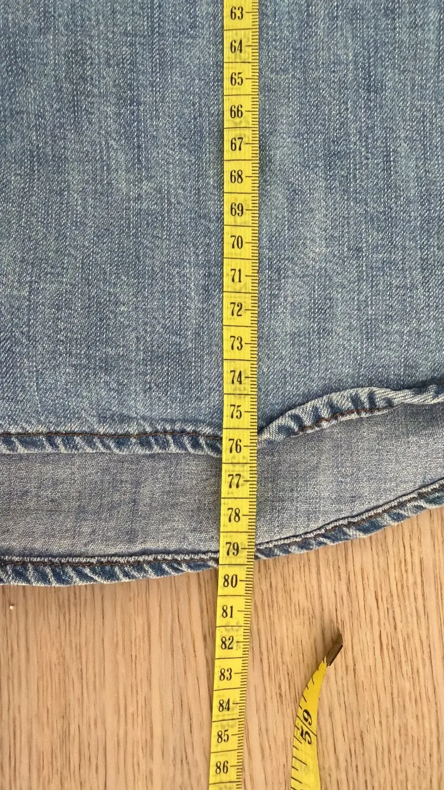 Carrera camisa vaquera hombre western denim vintage, azul — foto 7