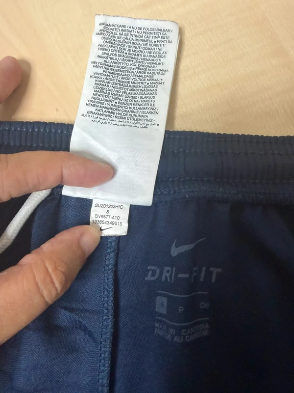 Pantalón de Chándal Nike Dri-FIT Azul Marino - Talla S — foto 3