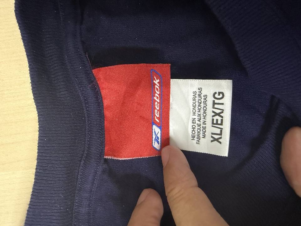 Camiseta Vintage Y2K 2002 Reebok Houston Texans NFL Talla XL Oversize, azul marino — foto 4