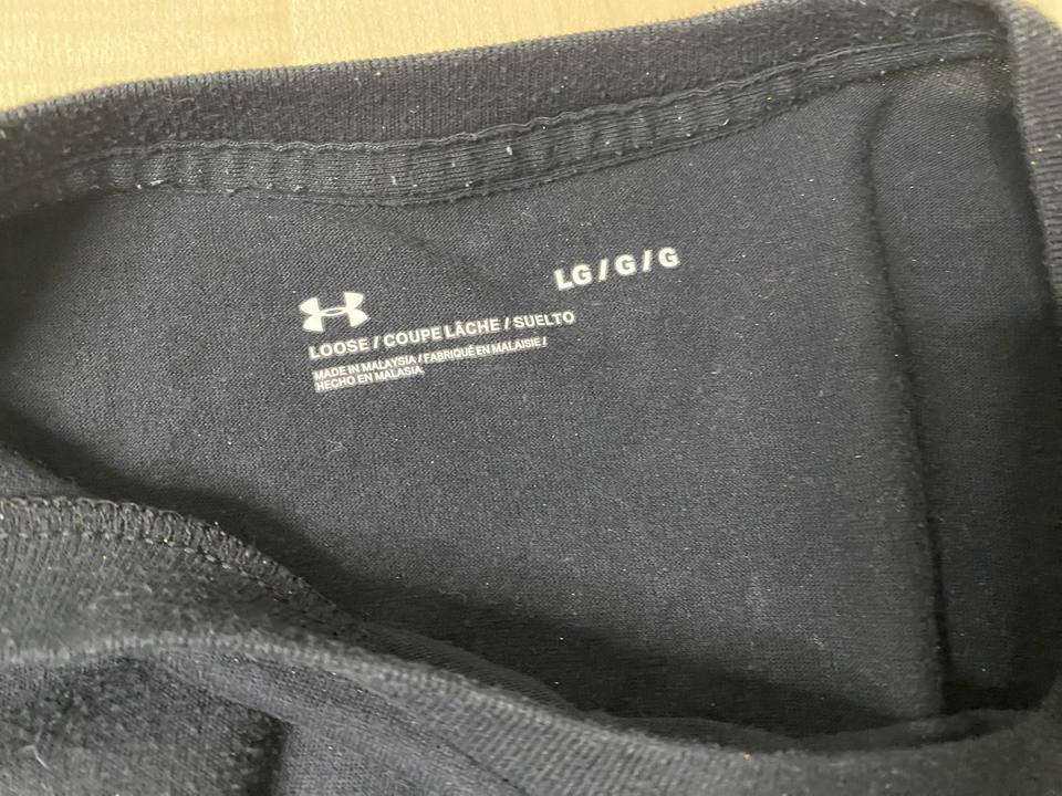 Camiseta Under Armour Freedom Flag Negra - Talla L (Loose Fit), negro — foto 3