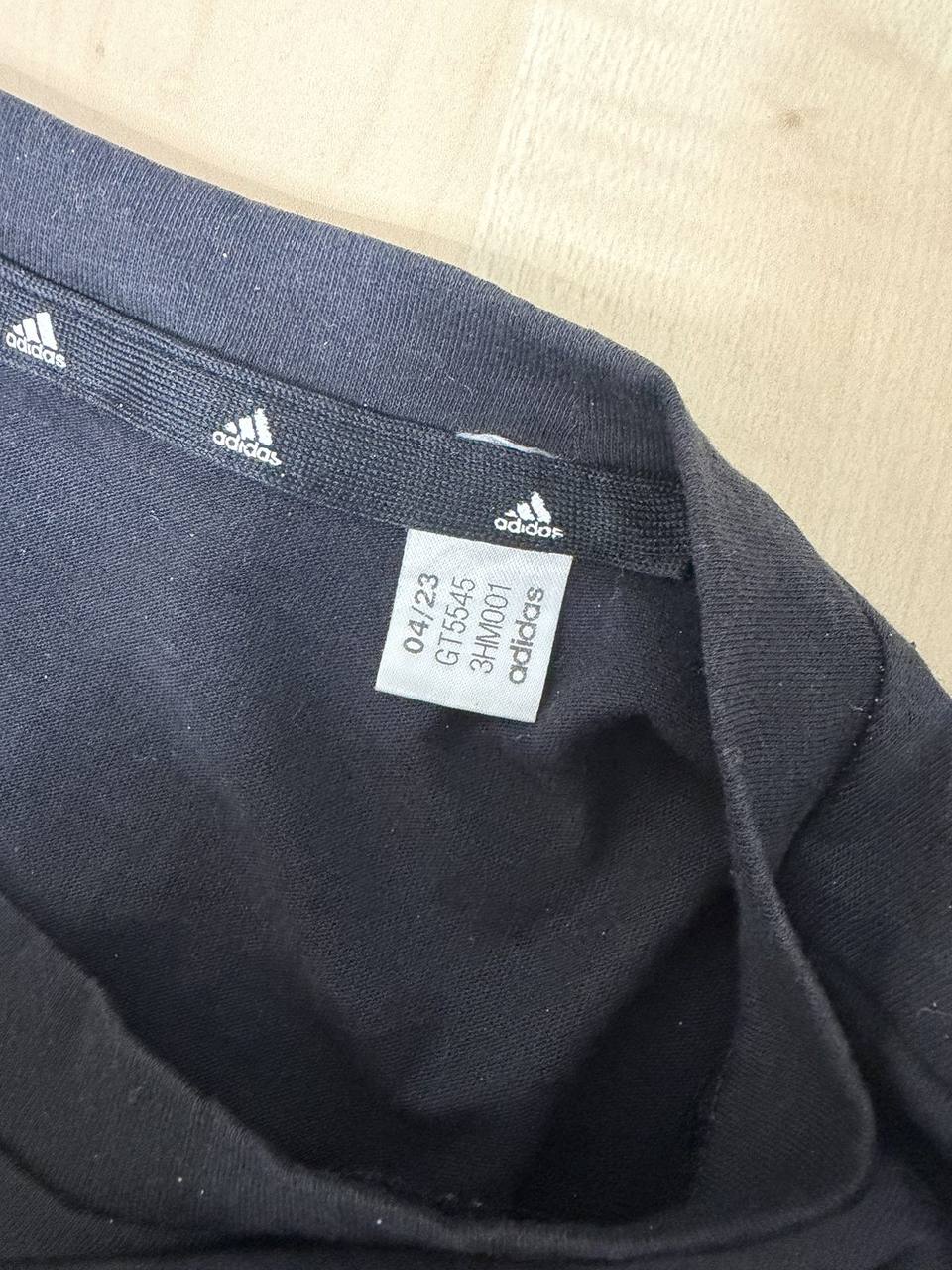 Adidas AEROREADY Camiseta Negra Talla XL Deporte Basica, negro — foto 3
