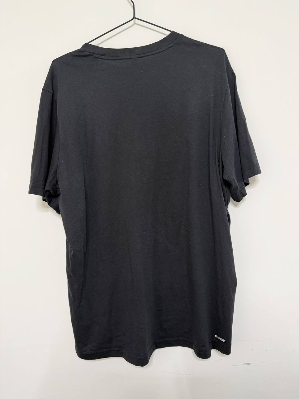 Adidas AEROREADY Camiseta Negra Talla XL Deporte Basica, negro — foto 2