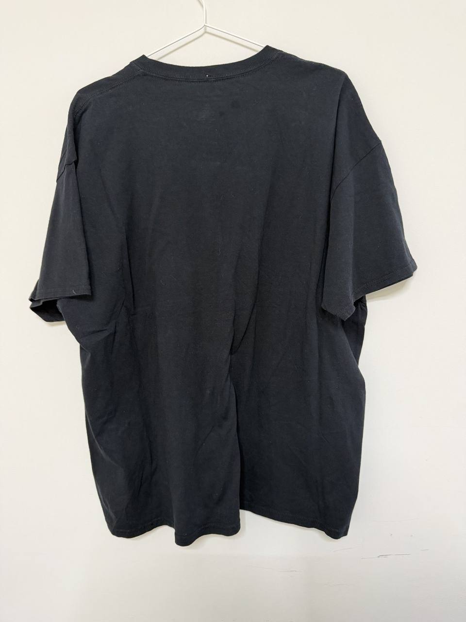 Champion Camiseta Negra Talla 2XL Vintage Basica Algodon, negro — foto 2
