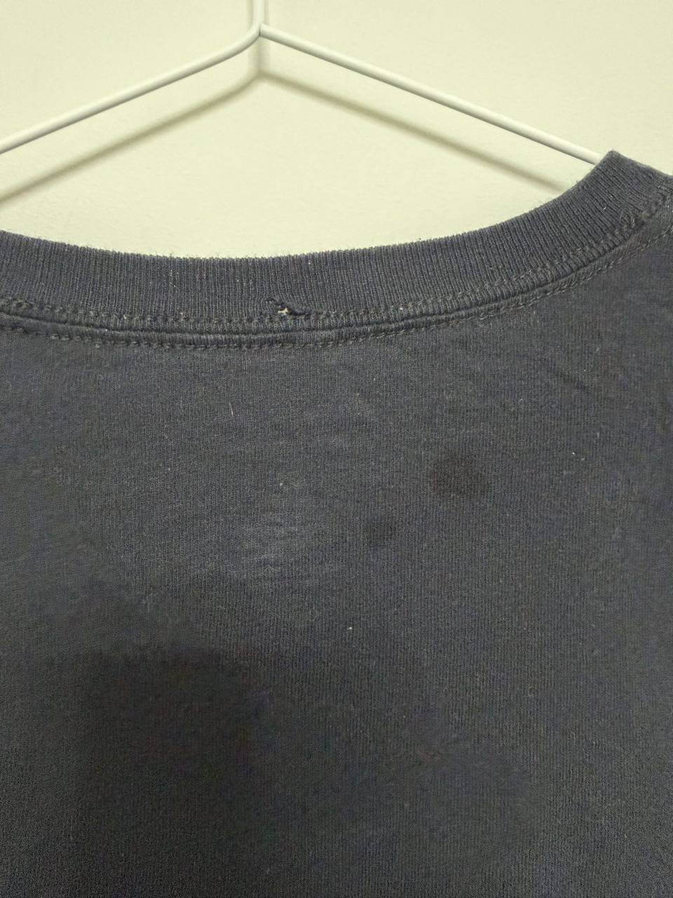 Champion Camiseta Negra Talla 2XL Vintage Basica Algodon, negro — foto 3