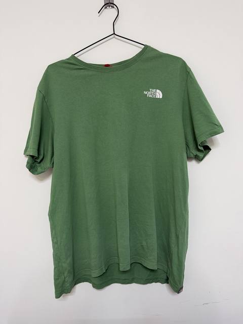 Camiseta The North Face Verde Box Logo Talla XL | Never Stop Exploring