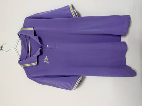 Vintage Kappa Polo Shirt Purple XXL 90s Y2K Embroidered Logo