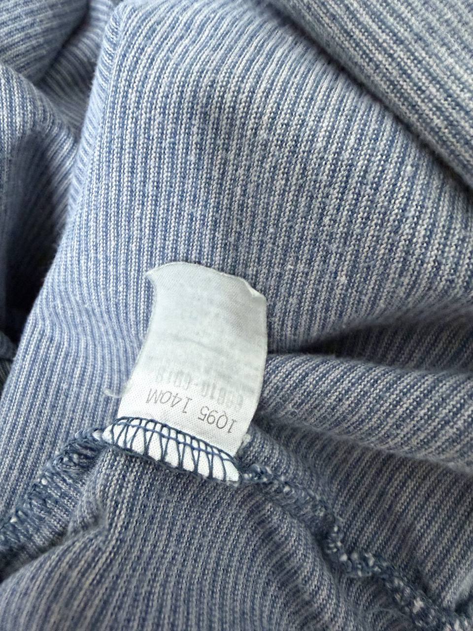 Camiseta Levi's Vintage 1995 Rayas Color Block | Made in USA | Talla M Oversize 90s, azul — foto 5
