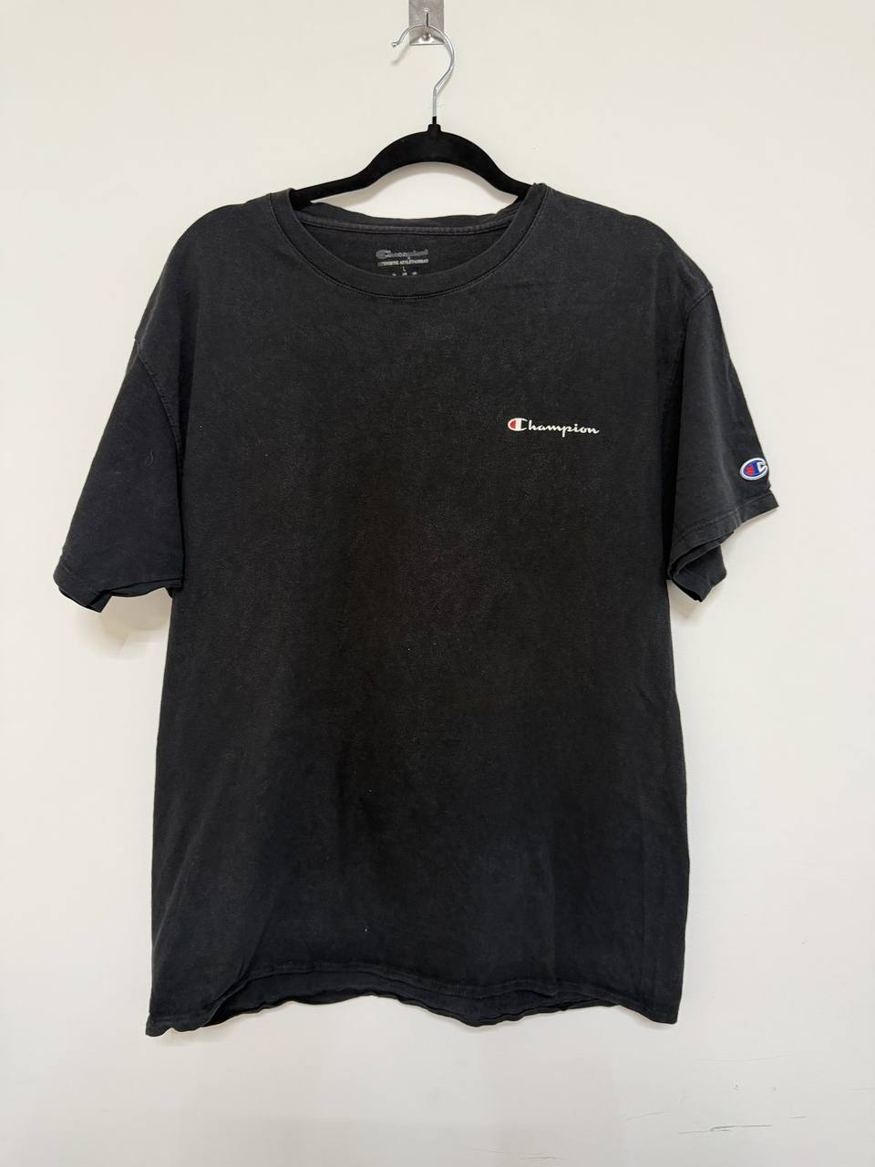 Champion camiseta negra talla L Authentic Vintage Streetwear, negro