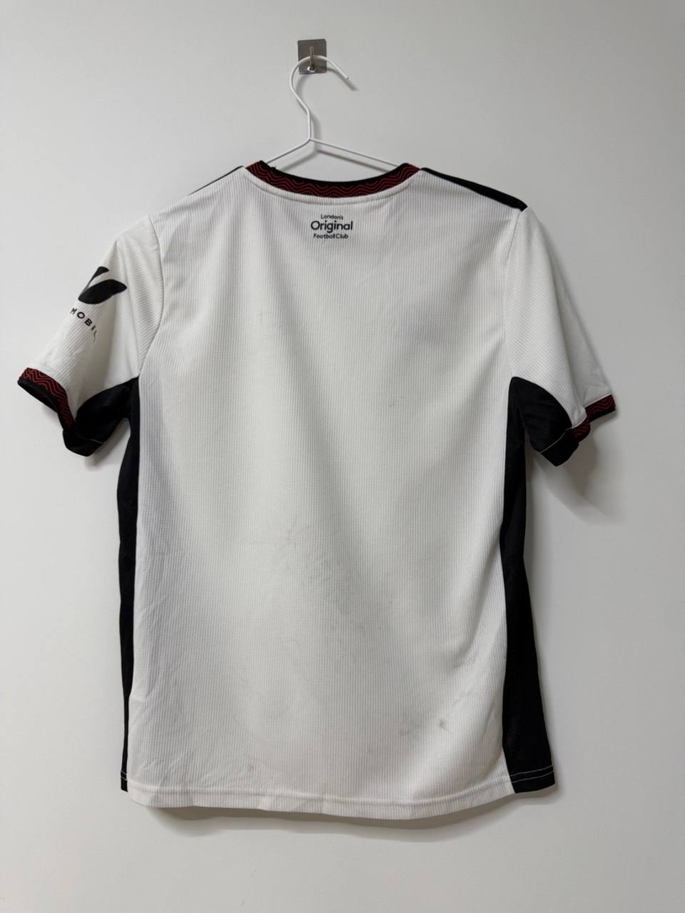Adidas Fulham FC Home Football Shirt 22/23 Youth 13-14Y 164cm, blanco — foto 3