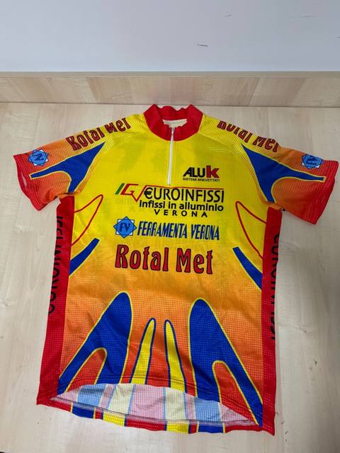 Maillot ciclismo Rotal Met Verona vintage Italia ciclista