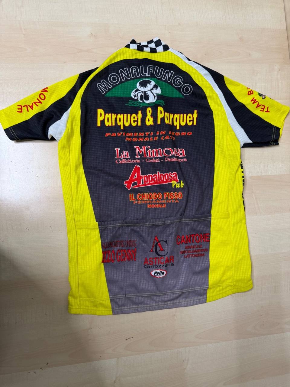 Pella maillot ciclismo Team Bike Monale Italia vintage — foto 5