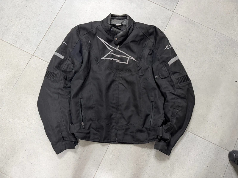 Chaqueta Moto Axo textil negra XL