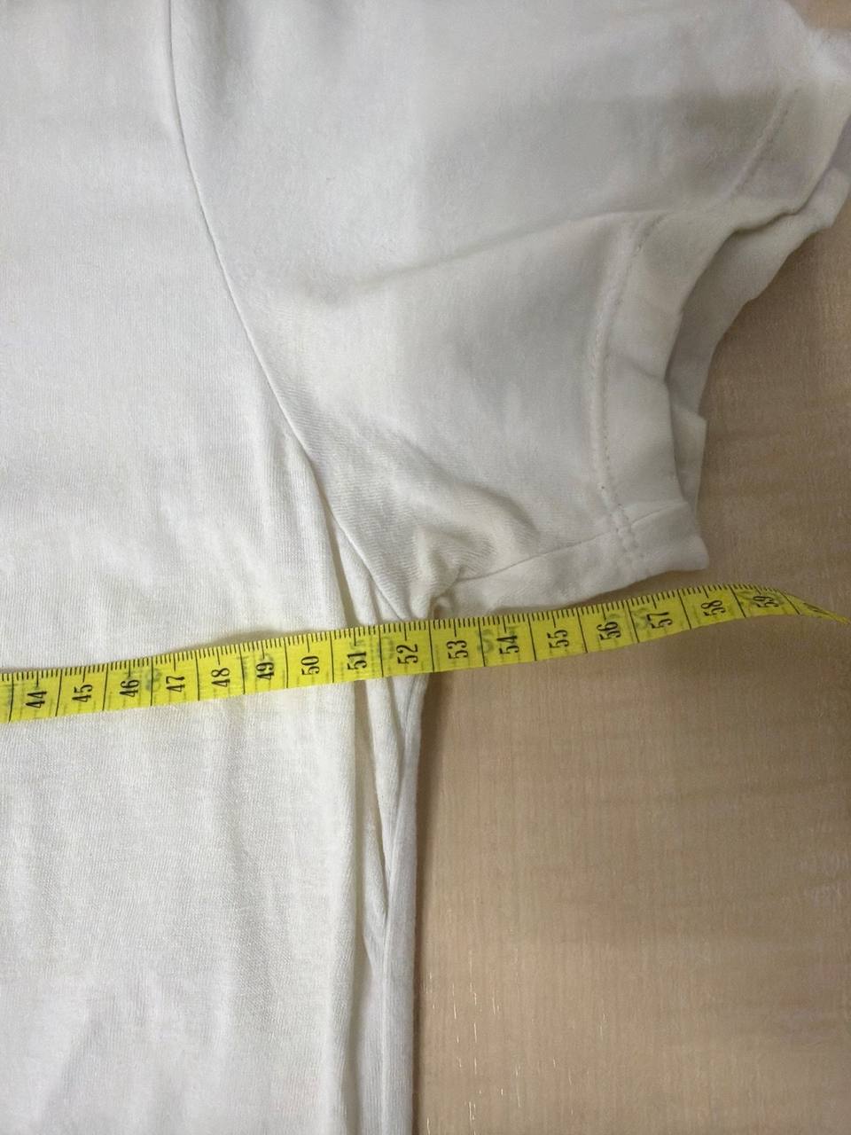 Diesel Underwear camiseta cuello pico blanco roto vintage — foto 6