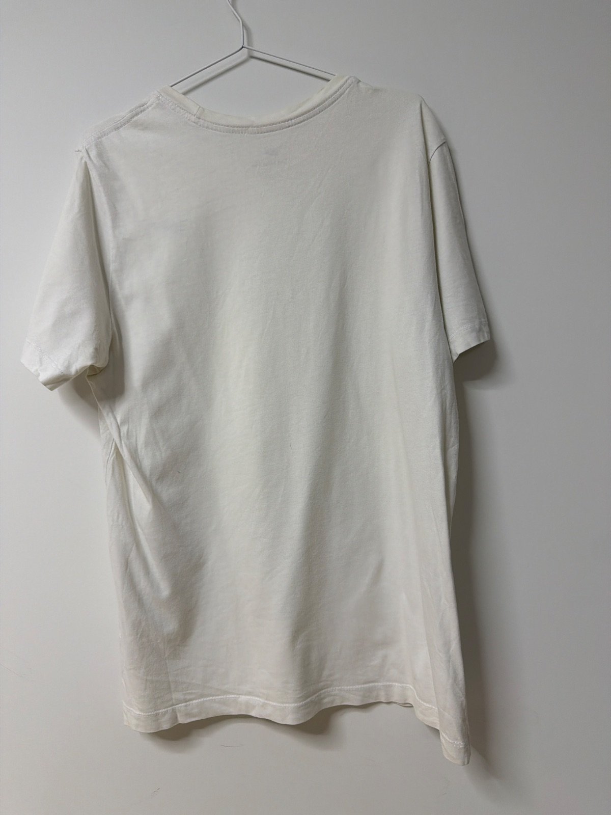 Nike Camiseta Blanca Logo Bordado Basica Casual Deporte — foto 3
