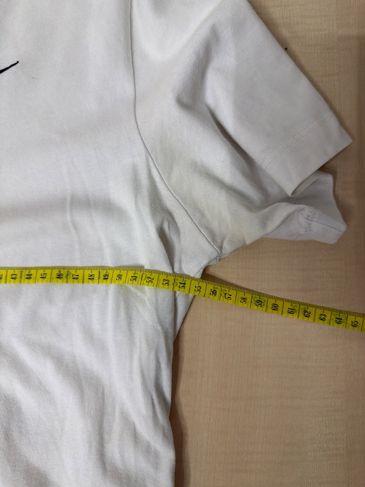 Nike Camiseta Blanca Logo Bordado Basica Casual Deporte — foto 7