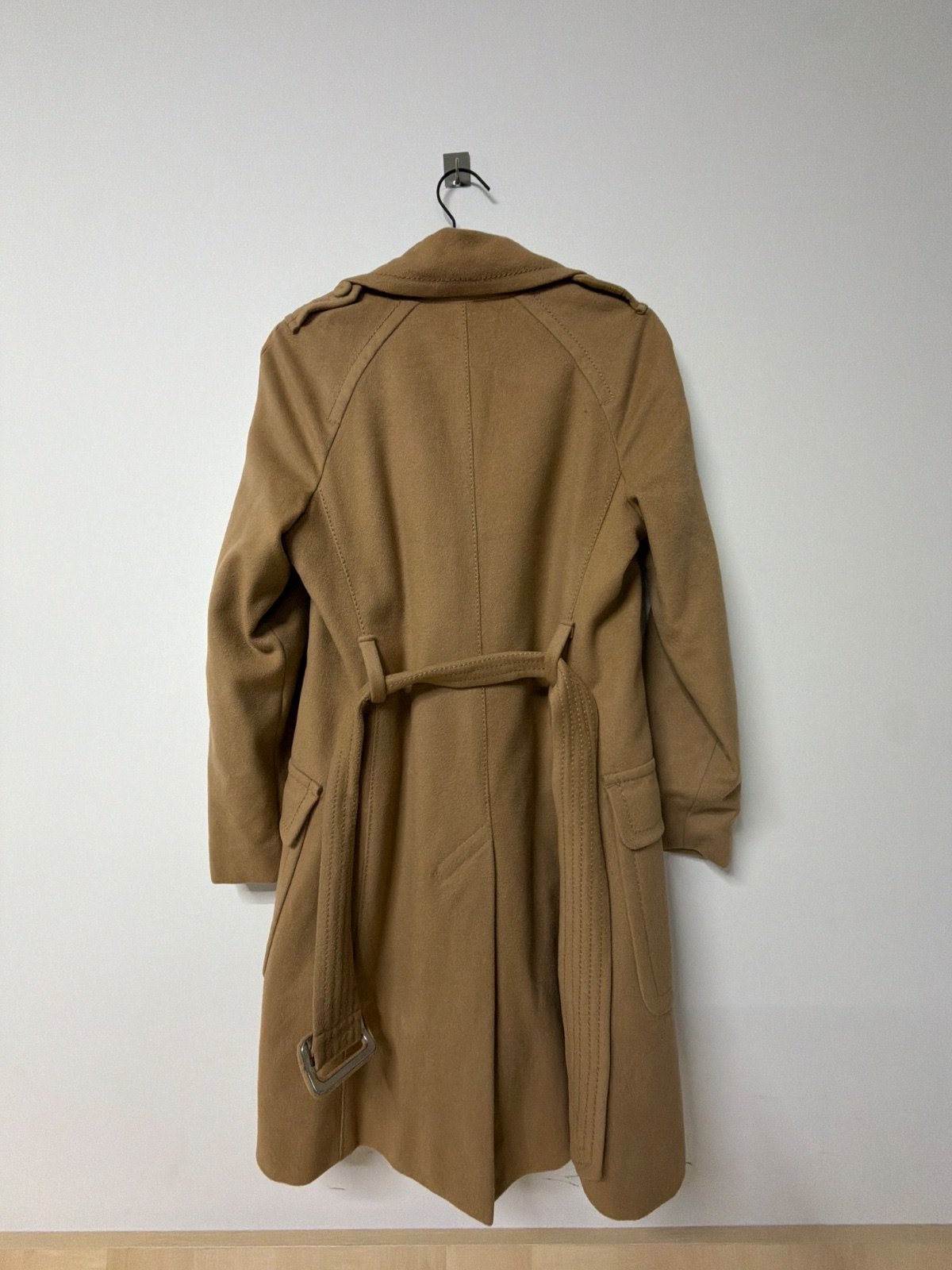 MAX&Co. Coat - Classic Camel Wool Trench Coat Double Breasted
