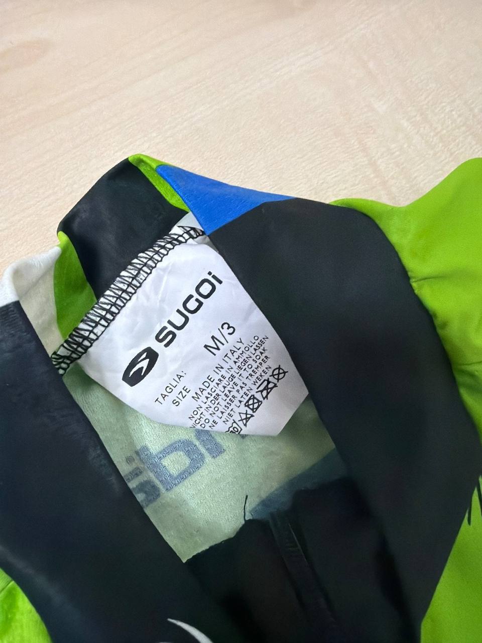 Maillot Cannondale ciclismo M Firmado Sugoi Kenda Vintage, verde — foto 3