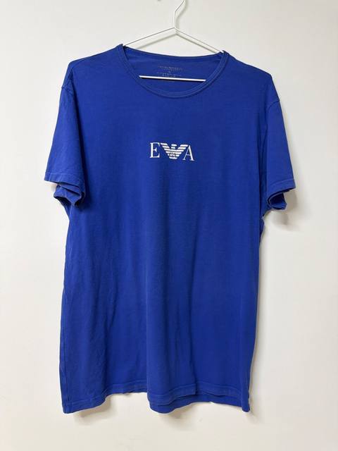👕 Emporio Armani Underwear Camiseta Azul Talla XL
