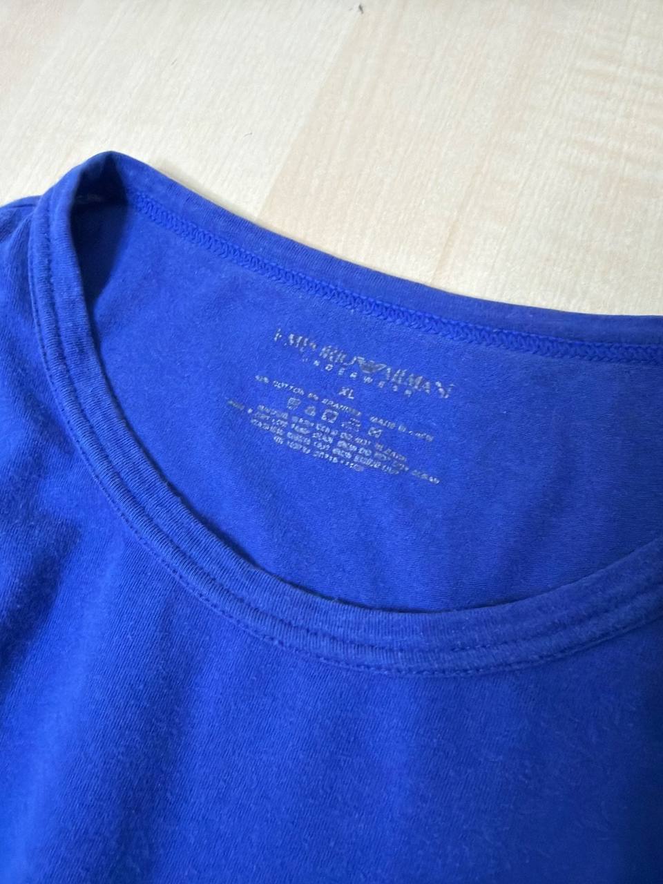 👕 Emporio Armani Underwear Camiseta Azul Talla XL — foto 3