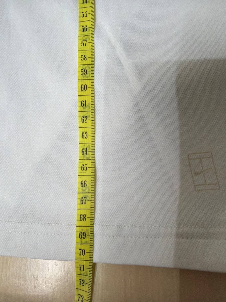 Nike Polo Tenis Talla M Blanco Court Vintage Streetwear — foto 6